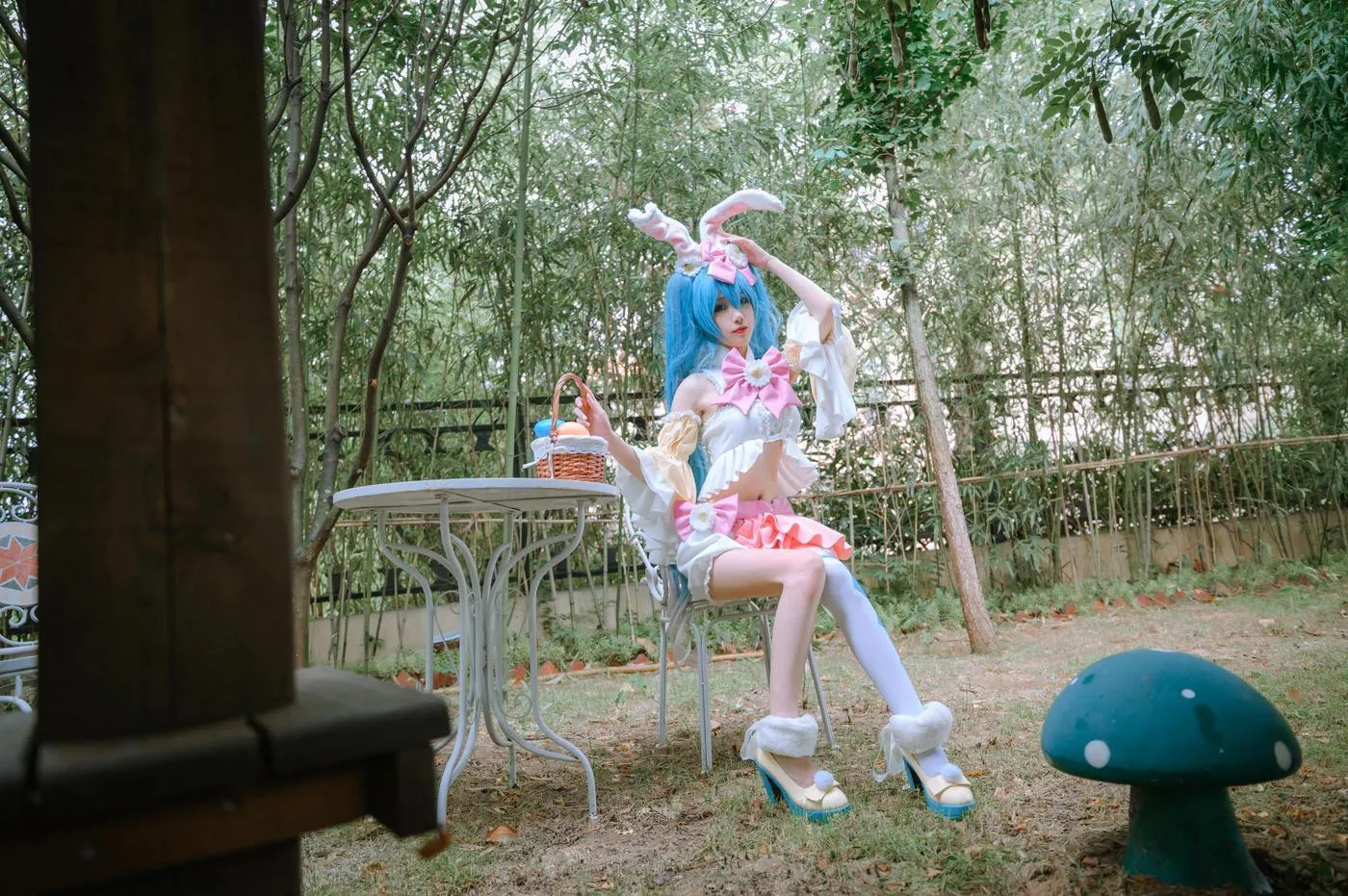 妖君白研 – NO.02 VOCOLOID COS正片 MIKU初音未来小兔子 [13P]插图7
